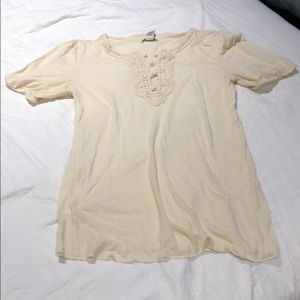Yellow Lucky Brand shirt